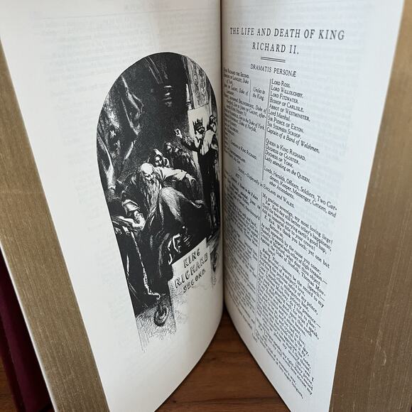 The Complete Works Of William Shakespeare Leather Bound Hardcover Book 2000 - Picture 12 of 15